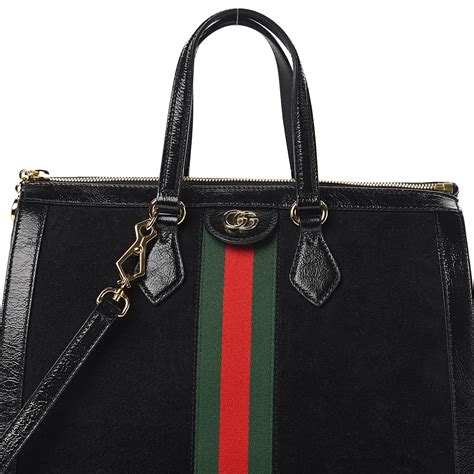 black suede gucci bag.